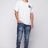 COHEN - 5 Pocket Cargo Jogger - Vintage Medium Blue