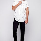 HENDRIX - 5 Pocket Moto Stitch Jogger - Black