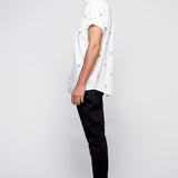 HENDRIX - 5 Pocket Moto Stitch Jogger - Black
