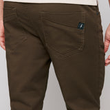 JAGGER - 5 Pocket Soft French Terry Classic Jogger - Dark Olive