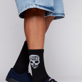 6 Pack Crew Socks - Black