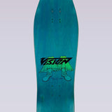 Joe Johnson Groovy Guru Skateboard Deck 9.5" x 30.5" - Turquoise Stain