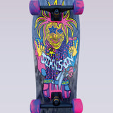 Joe Johnson Groovy Guru Complete Skateboard - 9.5"x30.5" - Black Stain